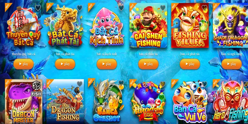 Bắn cá 77BET - nơi hội tụ nhiều siêu phẩm hấp dẫn
