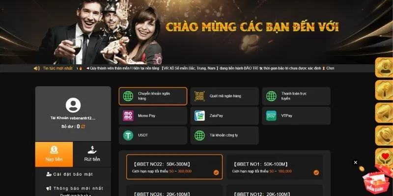 Điều kiện cần thỏa mãn để nạp tiền 77BET thành công