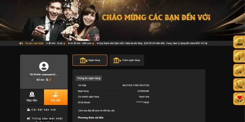 Điều kiện để rút tiền 77BET cập nhật 2024