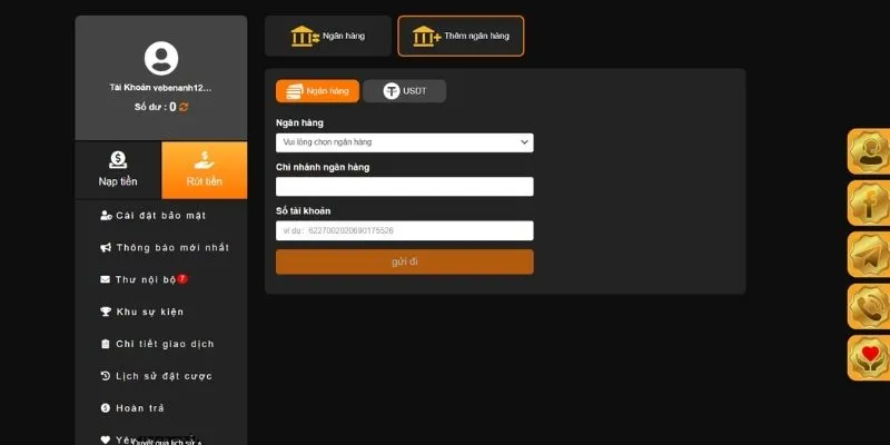 Lưu ý khi rút tiền 77BET không gây hiện tượng lỗi