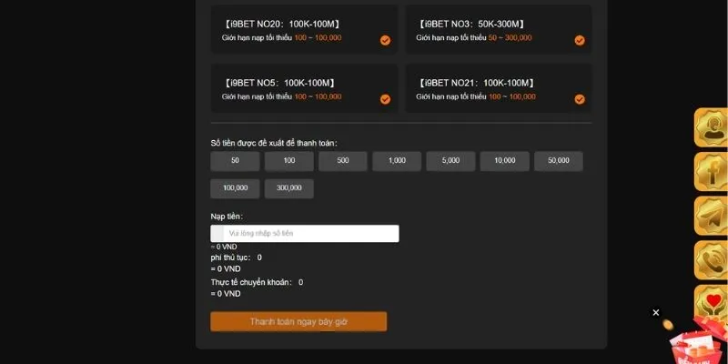 Lưu ý nạp tiền 77BET thành công ngay từ lần thứ nhất
